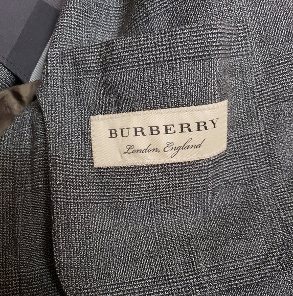 BURBERRY Blazer Mens Size 46R - Picture 4 of 6